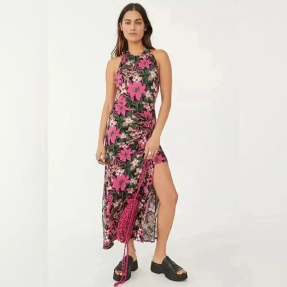 NEW Free People Mimi Floral Dress Small B47